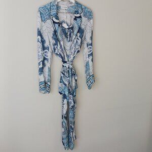 Emilio Pucci Silk Pajama Set